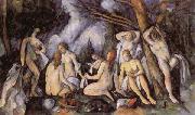 Paul Cezanne The Large Bathers Germany oil painting reproduction